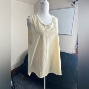 3/$15 Women's Cream Sleeveless Top